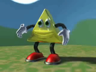 Dancing triangle